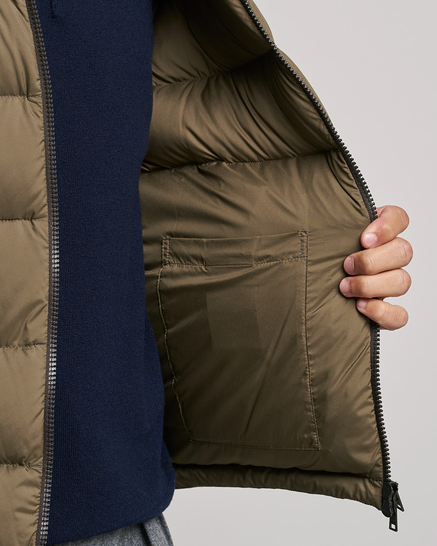 Herren | Jacken | Herno | Matt Nylon Down Jacket Military Green