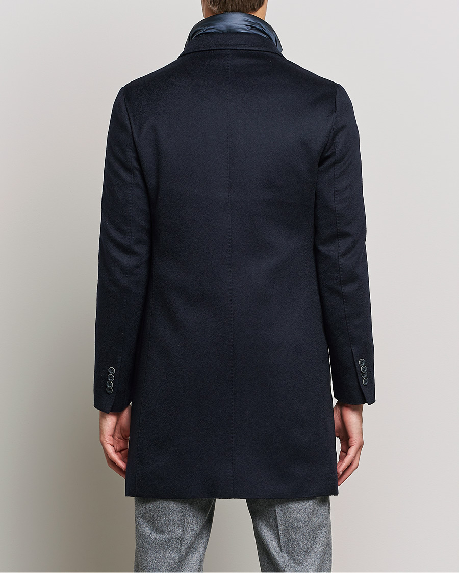 Herren | Jacken | Herno | Cashmere Zip Coat Navy