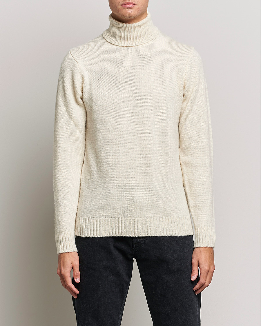 Herren | Pullover | Peregrine | Maker´s Stitch Merino Polo Cream