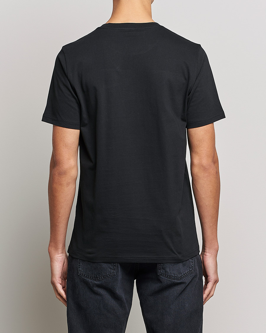 Herren | T-Shirts | PS Paul Smith | Tapes Cotton T-Shirt Black