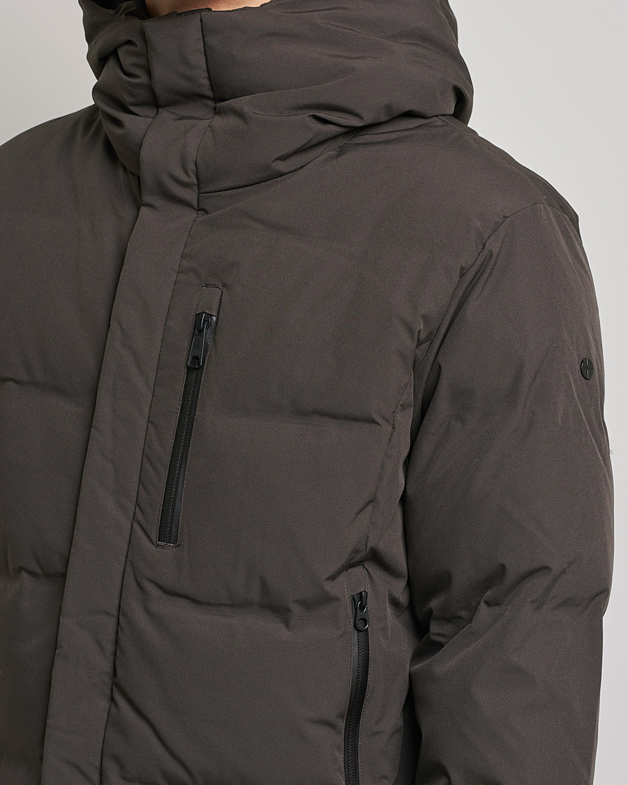 Herren | Jacken | Scandinavian Edition | Radian Hooded Down Parka Dark Brown