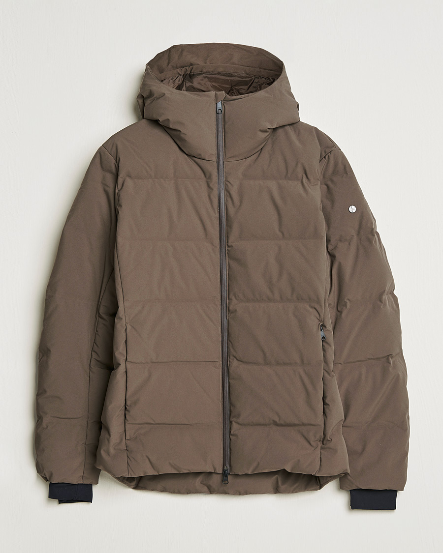Herren | Jacken | Scandinavian Edition | Torrent Hooded Puffer Jacket Major Brown