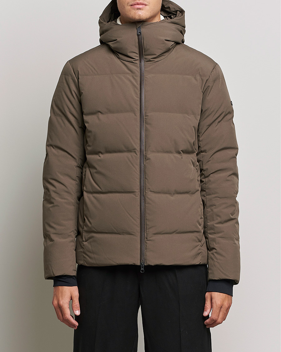 Herren | Jacken | Scandinavian Edition | Torrent Hooded Puffer Jacket Major Brown