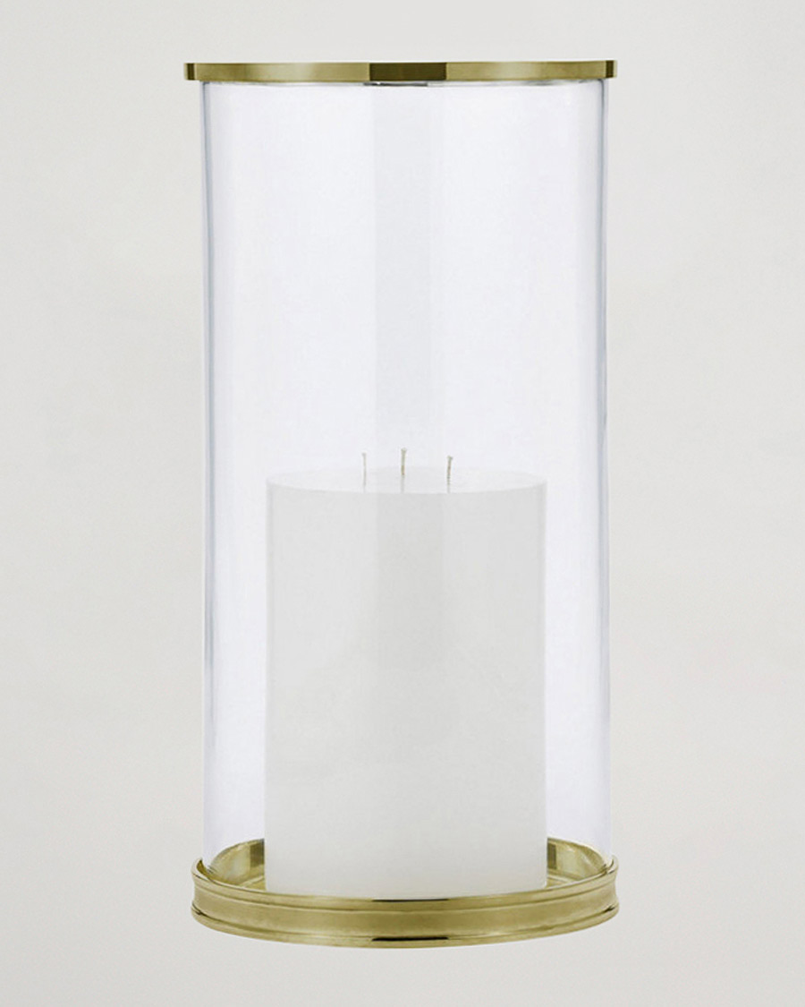 Herren | Ralph Lauren Home Modern Large Hurricane Lamp Brass  | Ralph Lauren Home | Modern Large Hurricane Lamp Brass 