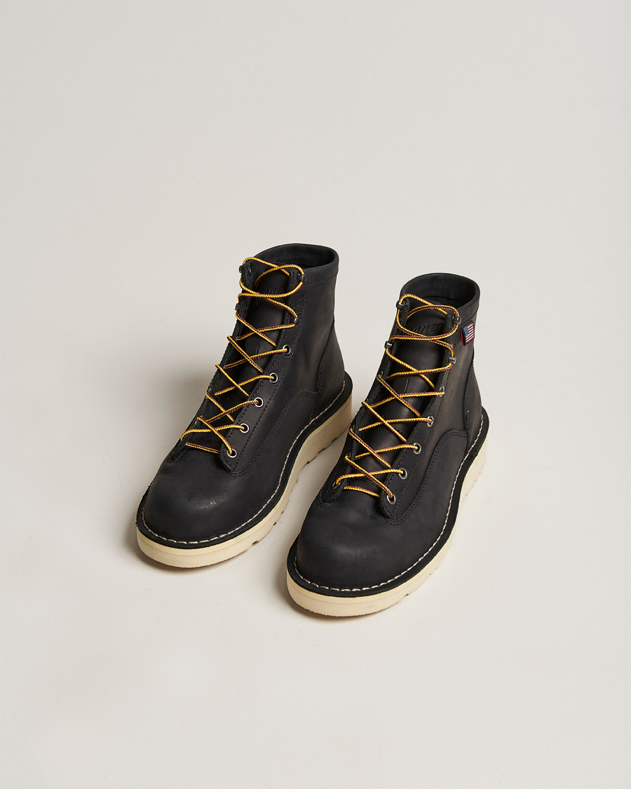Herren | Handgefertigte Schuhe | Danner | Bull Run Leather 6 inch Boot Black