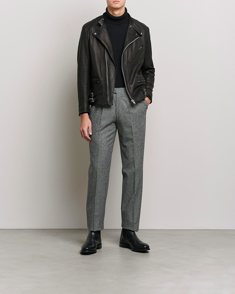 Herren | Jacken | Beams F | Riders Leather Jacket Black