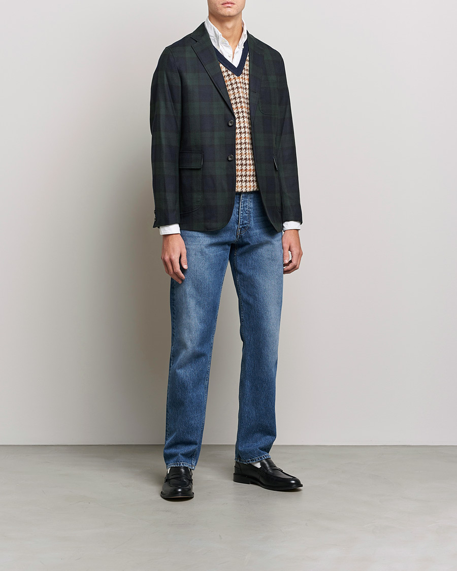 Herren | Sakkos | BEAMS PLUS | Flannel Blazer Blackwatch