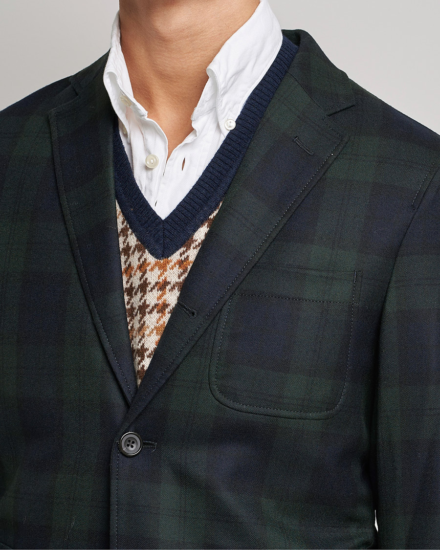 Herren | Sakkos | BEAMS PLUS | Flannel Blazer Blackwatch