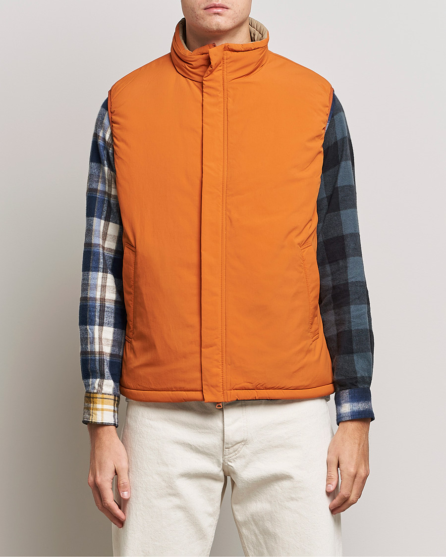 Herren | Jacken | BEAMS PLUS | MIL Puffer Vest Orange