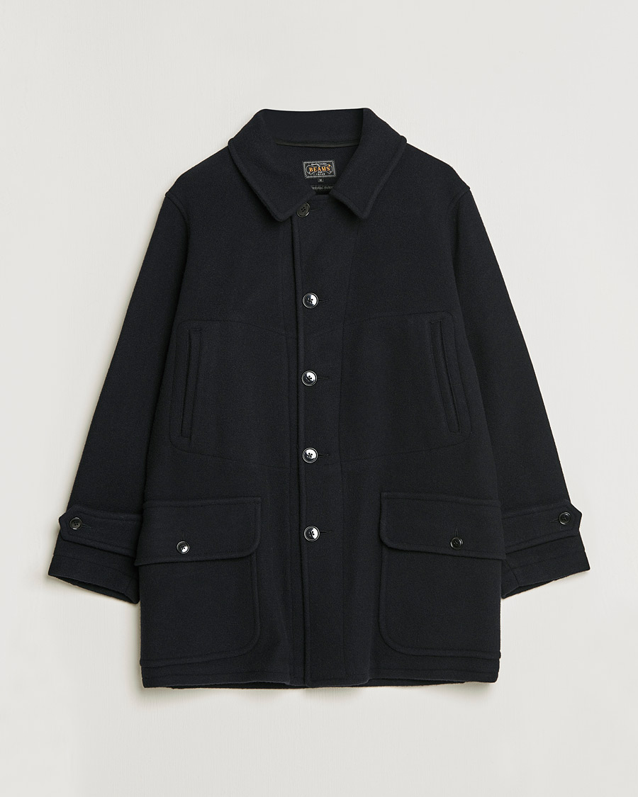 Herren | Jacken | BEAMS PLUS | Heavy Melton Hunting Coat Navy