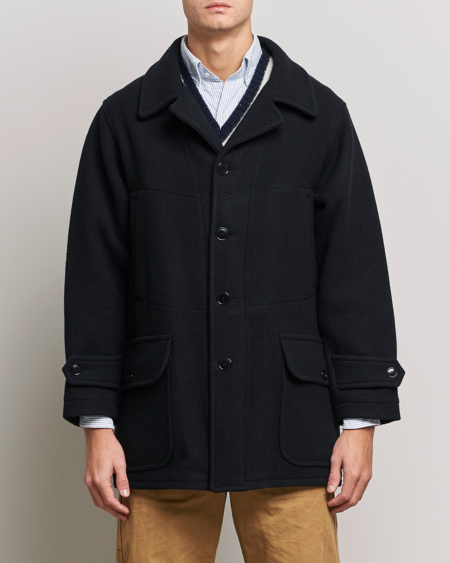 Herren | Jacken | BEAMS PLUS | Heavy Melton Hunting Coat Navy