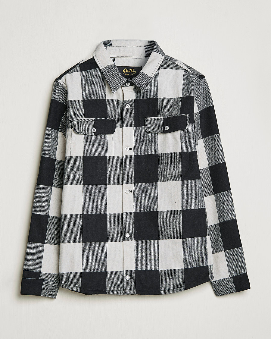 Herren | Hemden | Stan Ray | Checked Work Shirt Black/Natural
