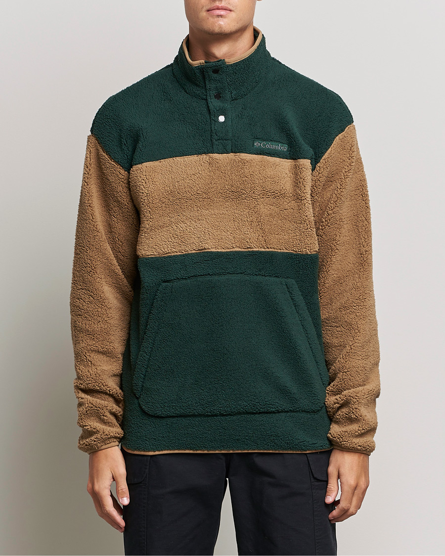 Herren | Pullover | Columbia | Rugged Ridge Sherpa Half Snap Fleece Spruce/Delta