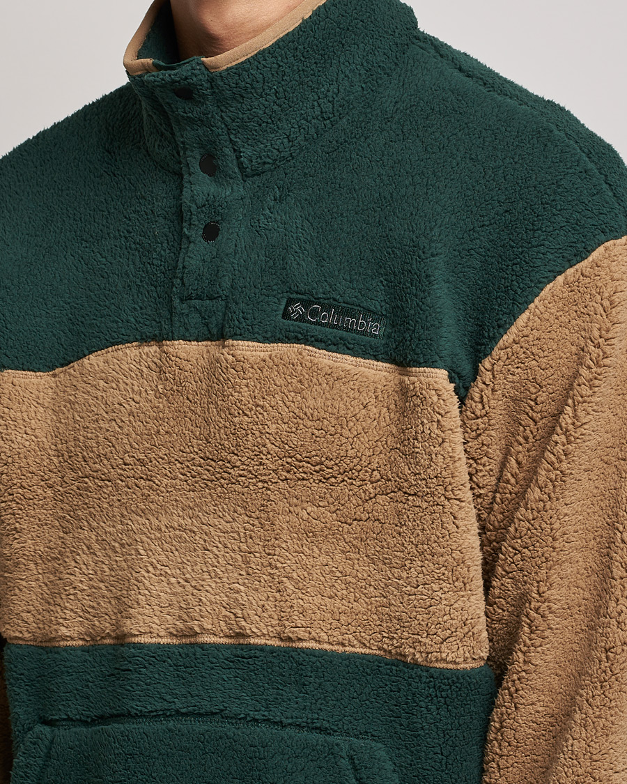 Herren | Pullover | Columbia | Rugged Ridge Sherpa Half Snap Fleece Spruce/Delta