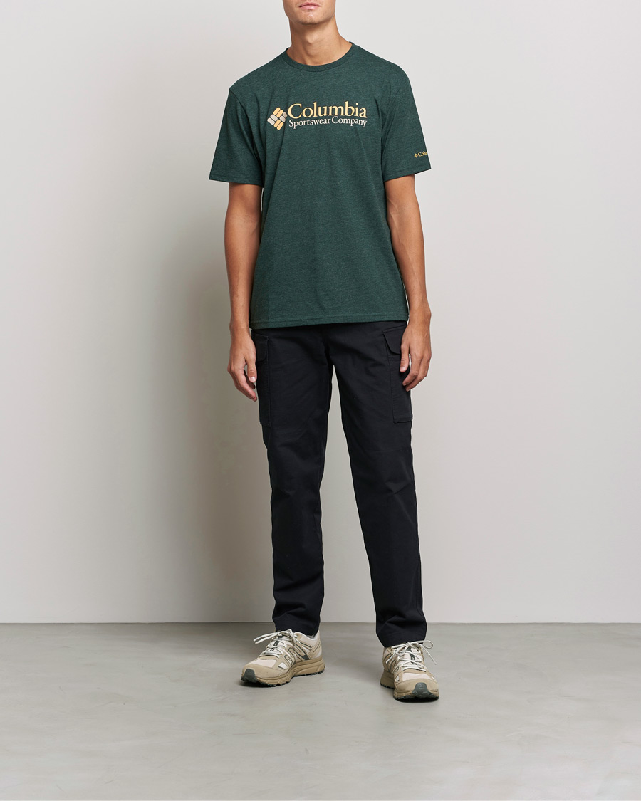 Herren | T-Shirts | Columbia | Basic Logo Short Sleeve T-Shirt Spruce Heather