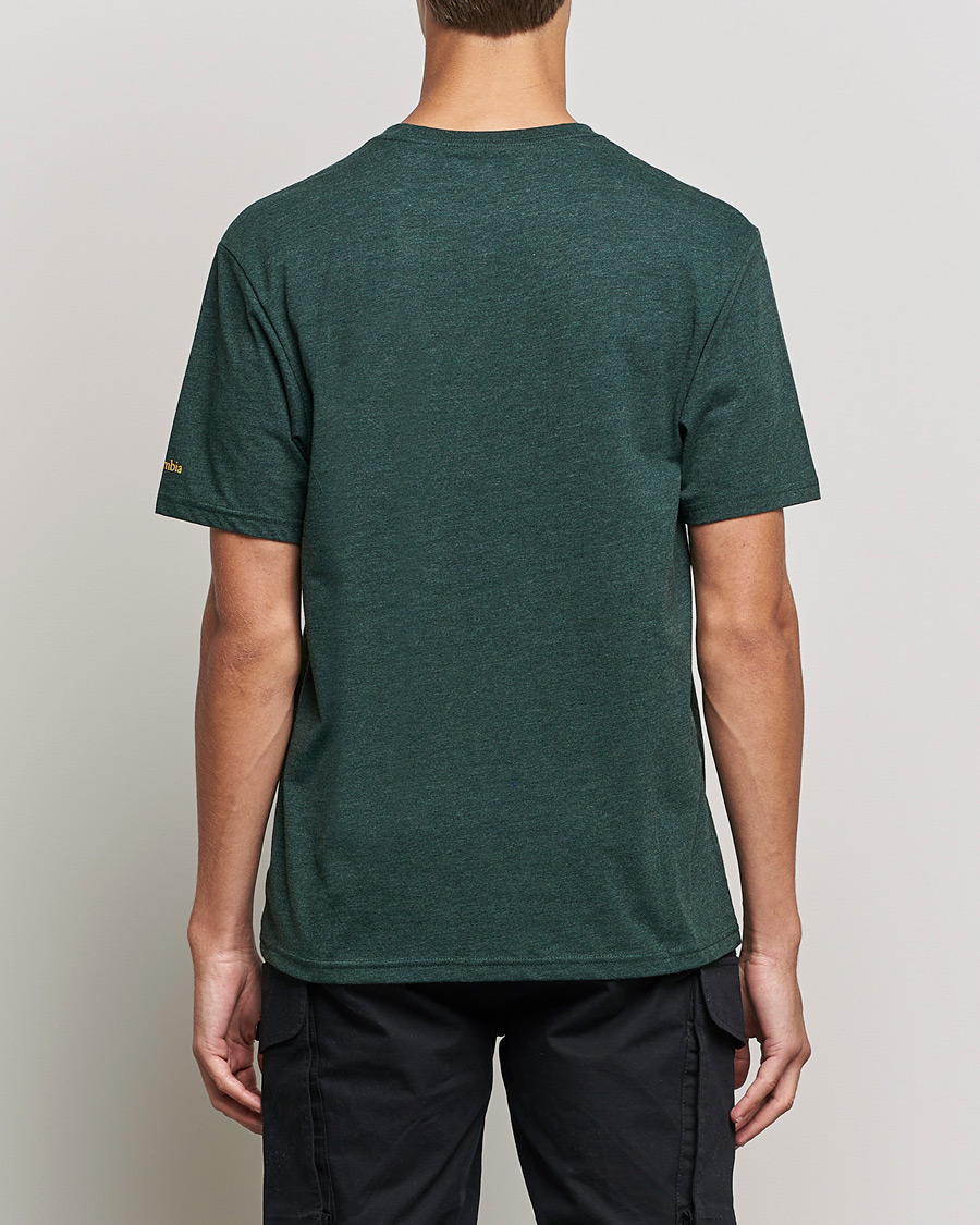 Herren | T-Shirts | Columbia | Basic Logo Short Sleeve T-Shirt Spruce Heather