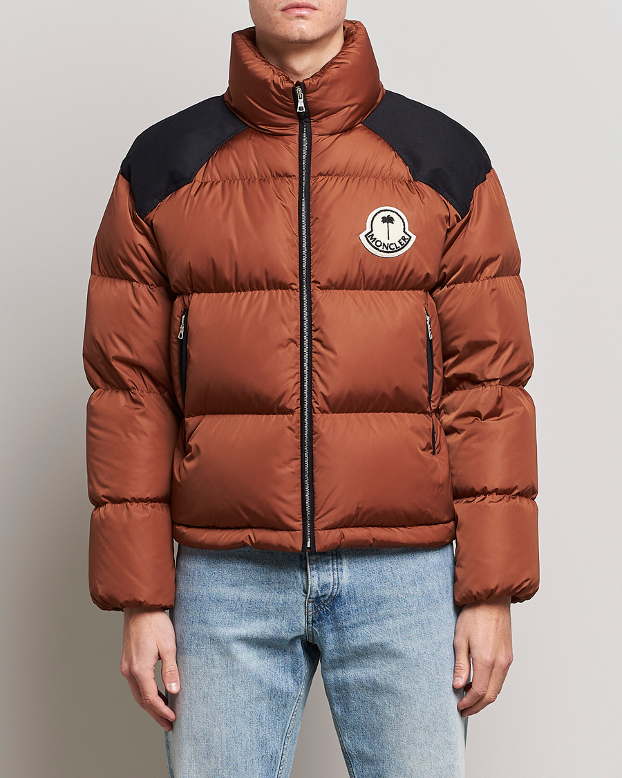 Herren | Jacken | Moncler Genius | 8 Palm Angels Nevin Down Jacket Brown