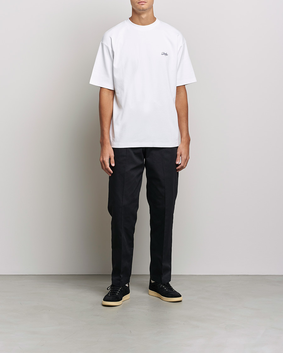 Herren | T-Shirts | Drôle de Monsieur | Signature T-Shirt White
