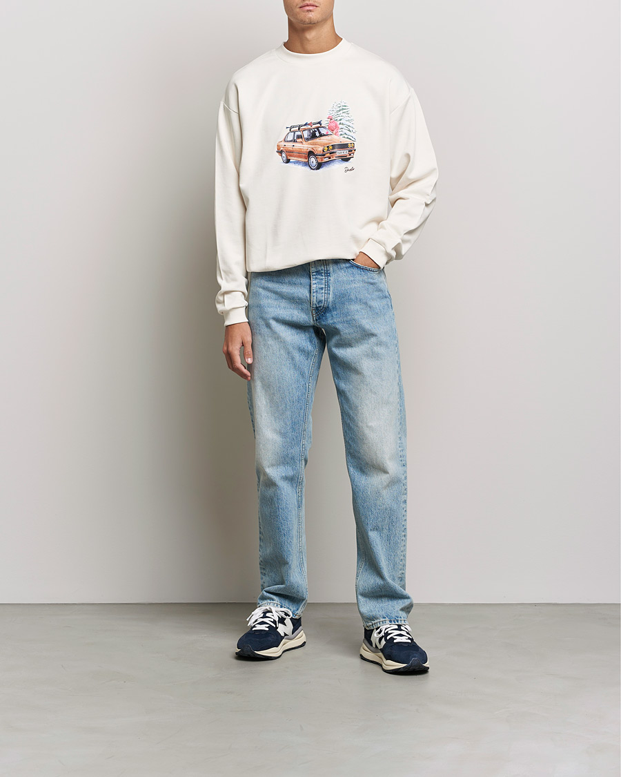 Herren | Pullover | Drôle de Monsieur | Departe Ski Sweatshirt Off White