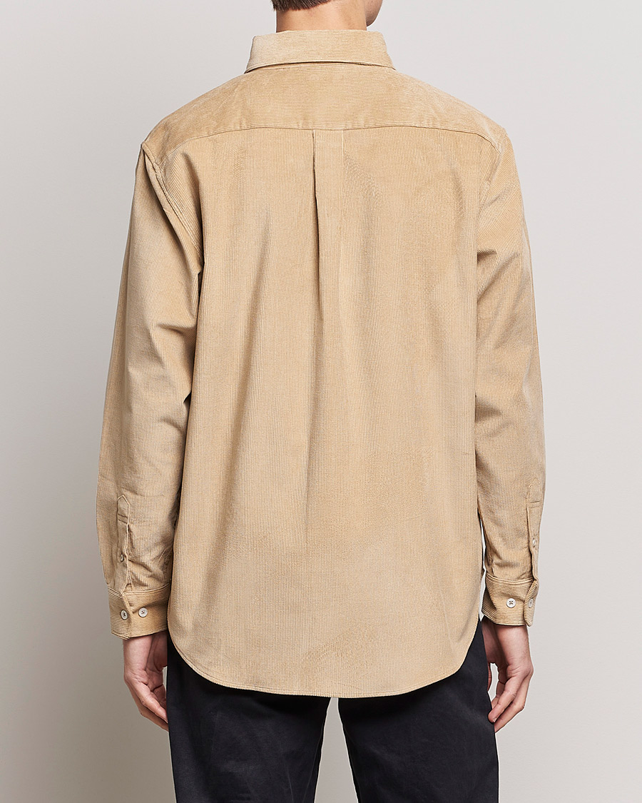 Herren | Hemden | Drôle de Monsieur | Corduroy Oversize Shirt Beige