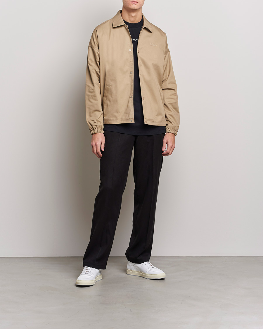 Herren | Jacken | Drôle de Monsieur | Varsity Jacket Beige