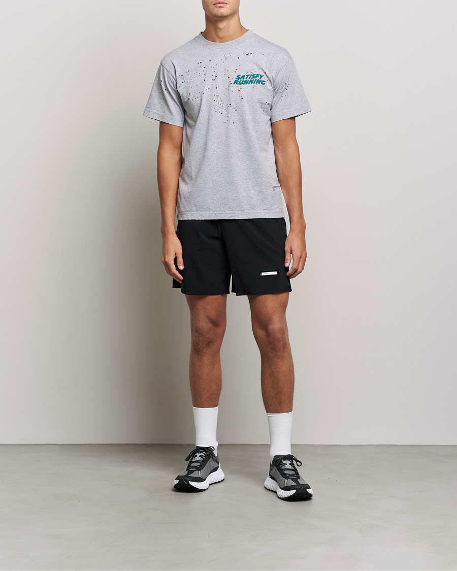 Herren | T-Shirts | Satisfy | MothTech T-Shirt Heather Grey