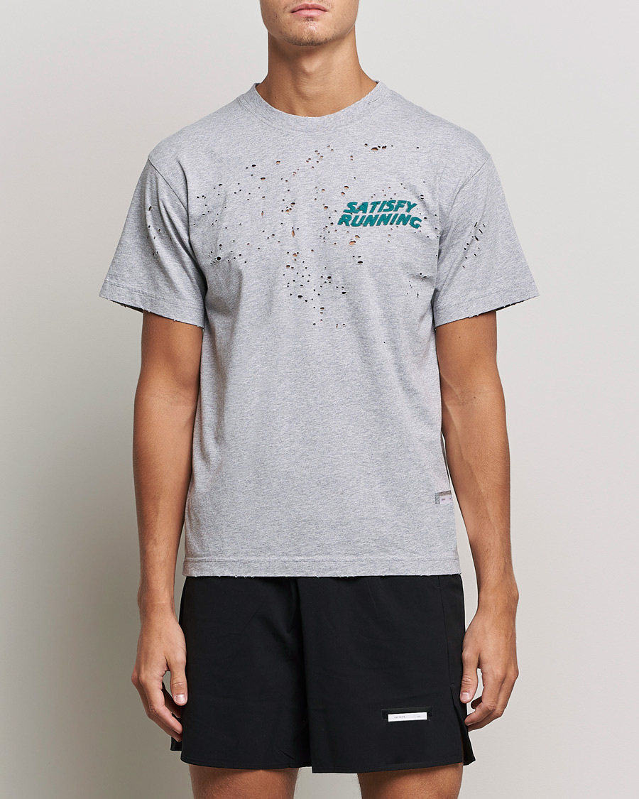 Herren | T-Shirts | Satisfy | MothTech T-Shirt Heather Grey