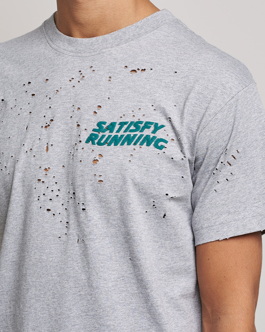 Herren | T-Shirts | Satisfy | MothTech T-Shirt Heather Grey