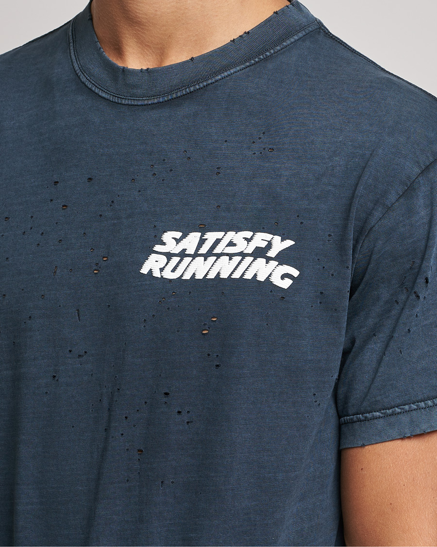 Herren | T-Shirts | Satisfy | MothTech T-Shirt Pigment Black