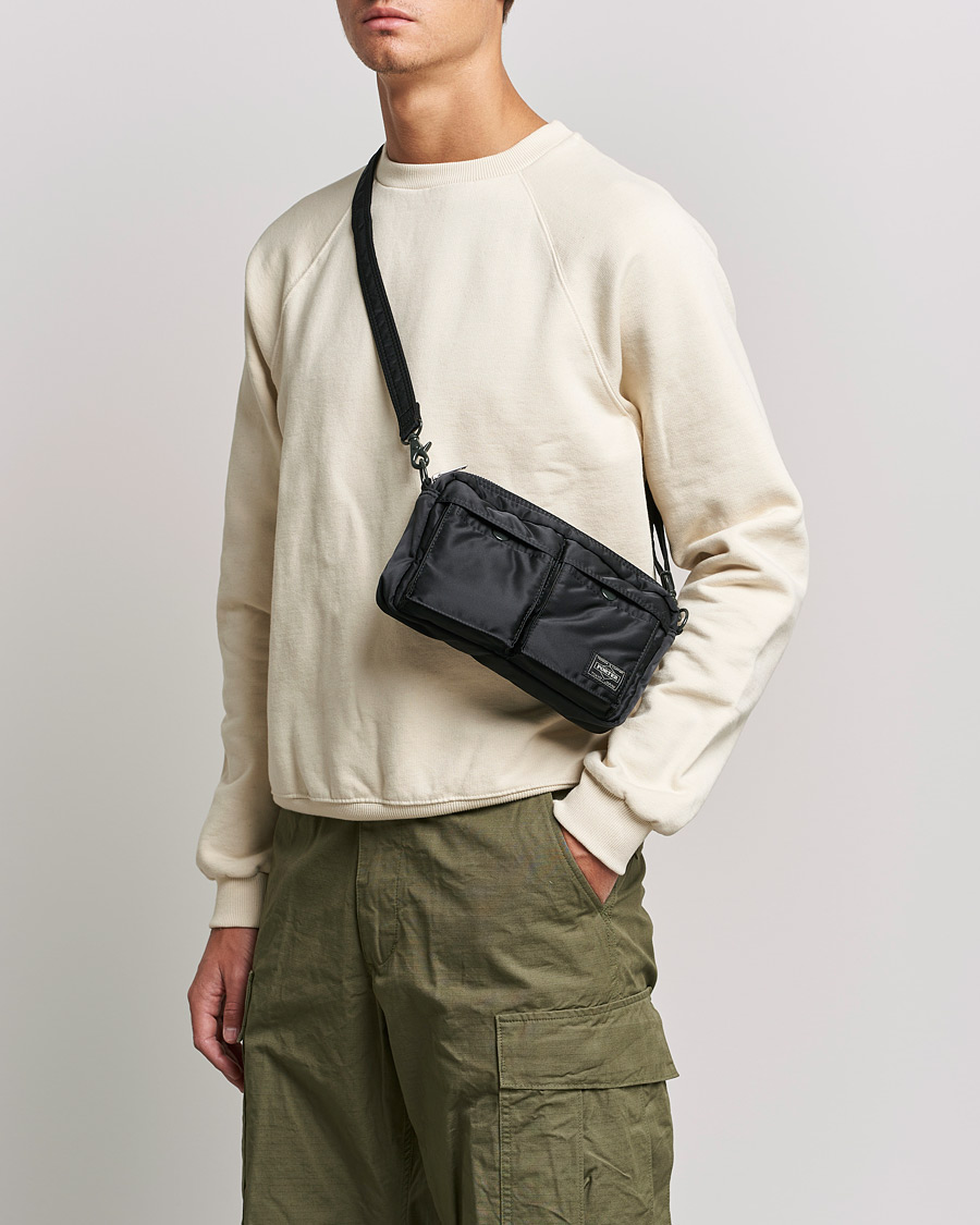 Herren | Porter-Yoshida & Co. Tanker Small Shoulder Bag Black | Porter-Yoshida & Co. | Tanker Small Shoulder Bag Black