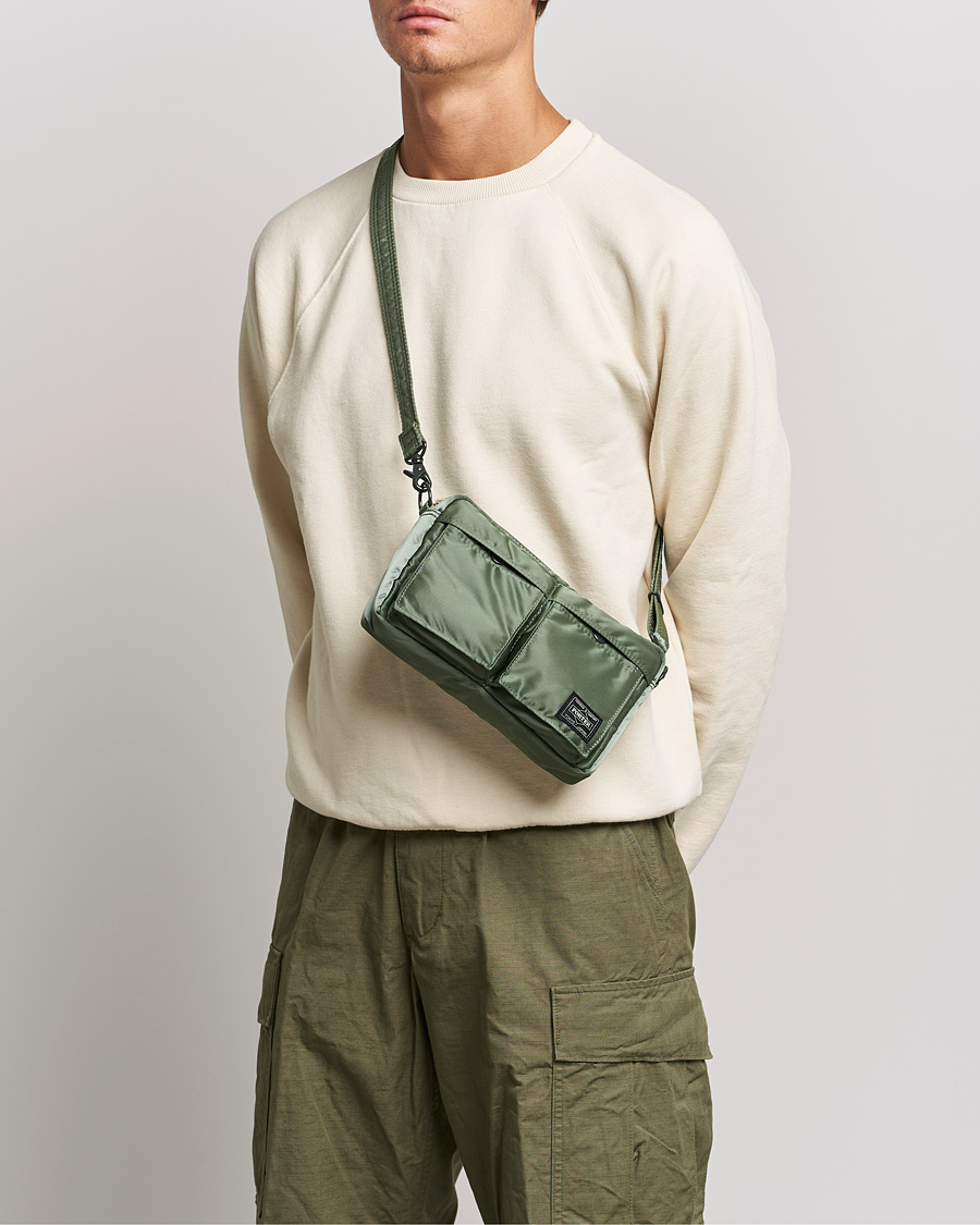 Herren | Taschen | Porter-Yoshida & Co. | Tanker Small Shoulder Bag Sage Green
