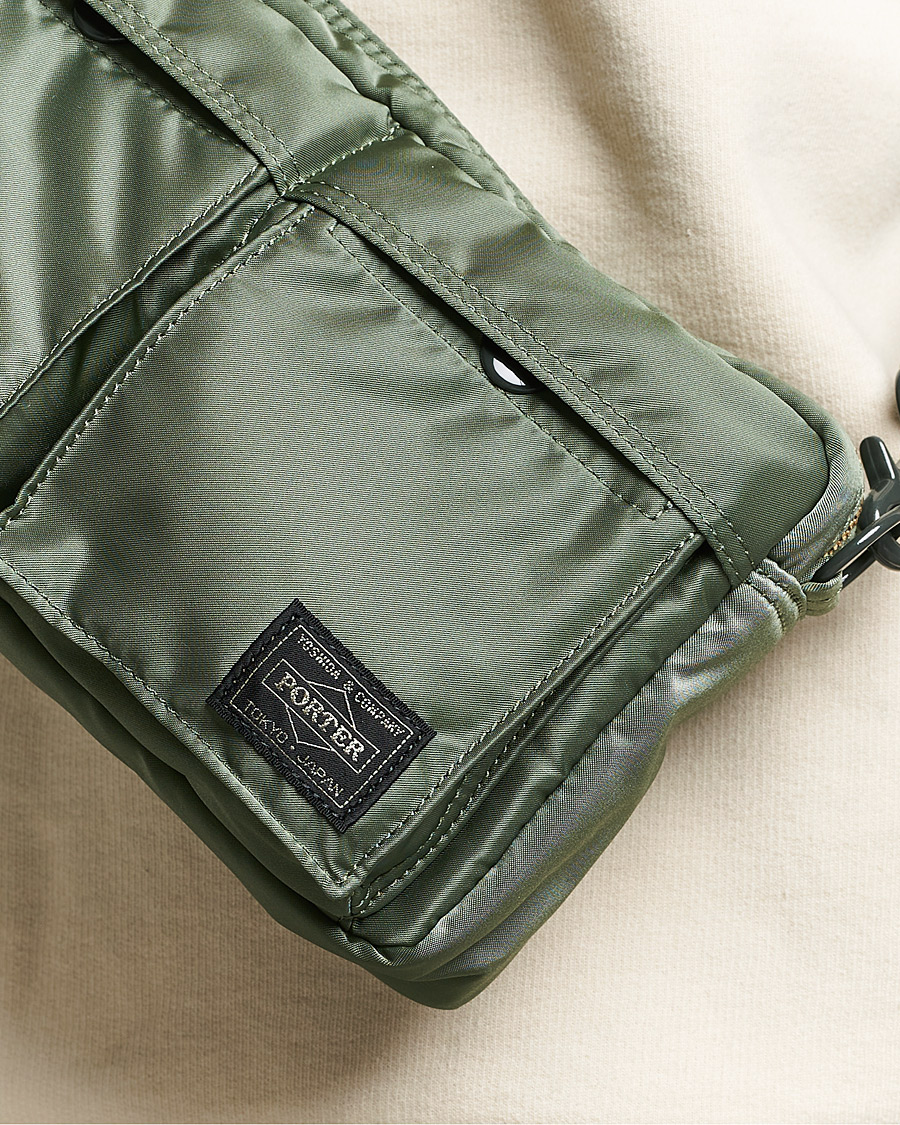 Herren | Porter-Yoshida & Co. Tanker Small Shoulder Bag Sage Green | Porter-Yoshida & Co. | Tanker Small Shoulder Bag Sage Green