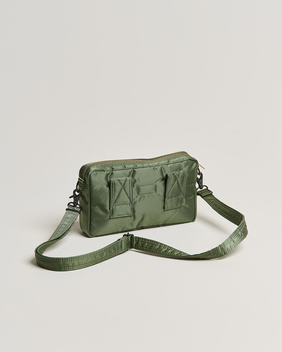Herren | Porter-Yoshida & Co. Tanker Small Shoulder Bag Sage Green | Porter-Yoshida & Co. | Tanker Small Shoulder Bag Sage Green