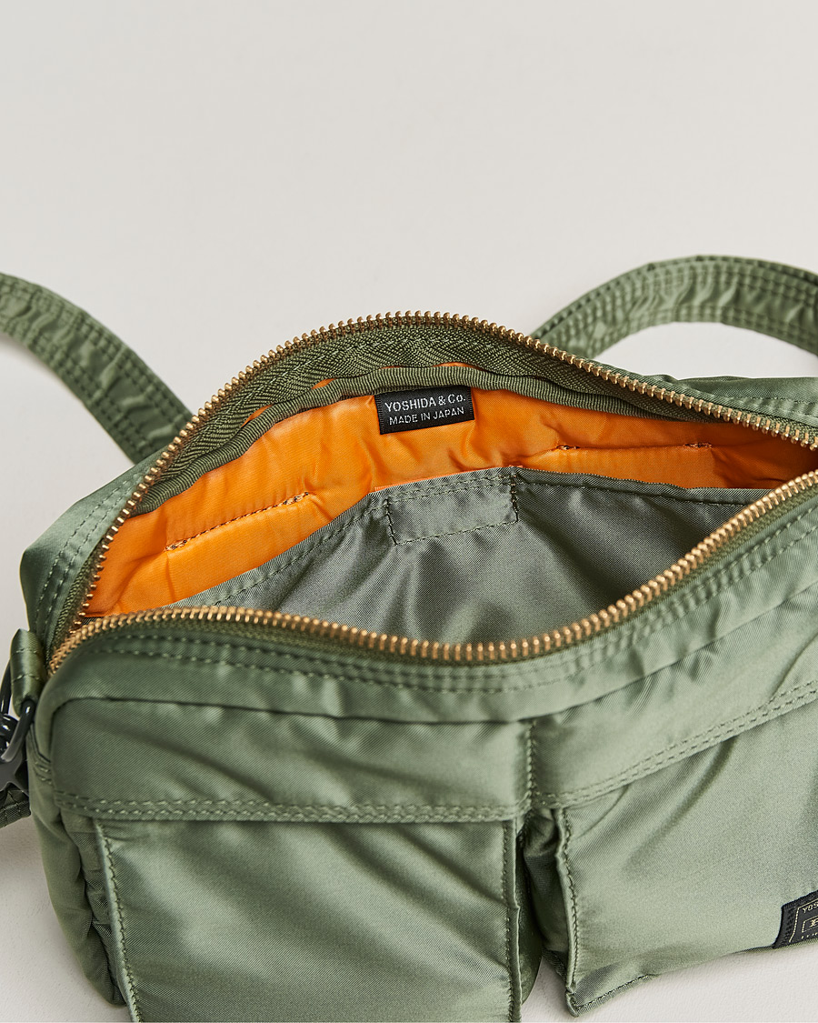 Herren | Porter-Yoshida & Co. Tanker Small Shoulder Bag Sage Green | Porter-Yoshida & Co. | Tanker Small Shoulder Bag Sage Green