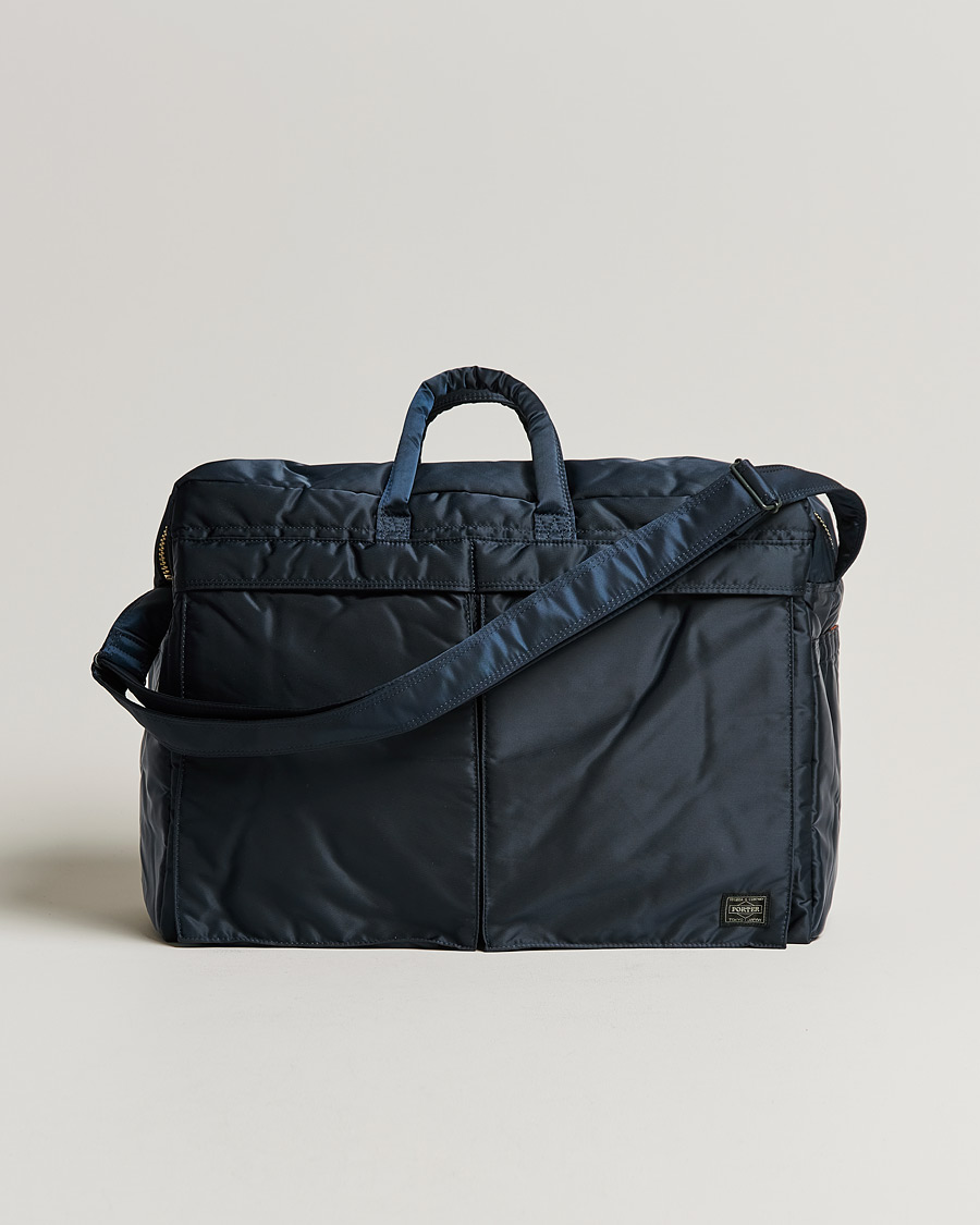 Herren | Porter-Yoshida & Co. Tanker 2Way Boston Weekender Iron Blue | Porter-Yoshida & Co. | Tanker 2Way Boston Weekender Iron Blue