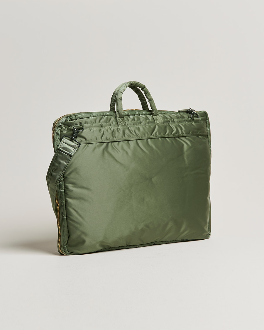 Herren | Porter-Yoshida & Co. Tanker Garment Bag Sage Green | Porter-Yoshida & Co. | Tanker Garment Bag Sage Green