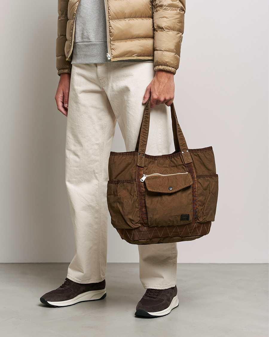 Herren | Porter-Yoshida & Co. Crag Tote Bag Coyote | Porter-Yoshida & Co. | Crag Tote Bag Coyote