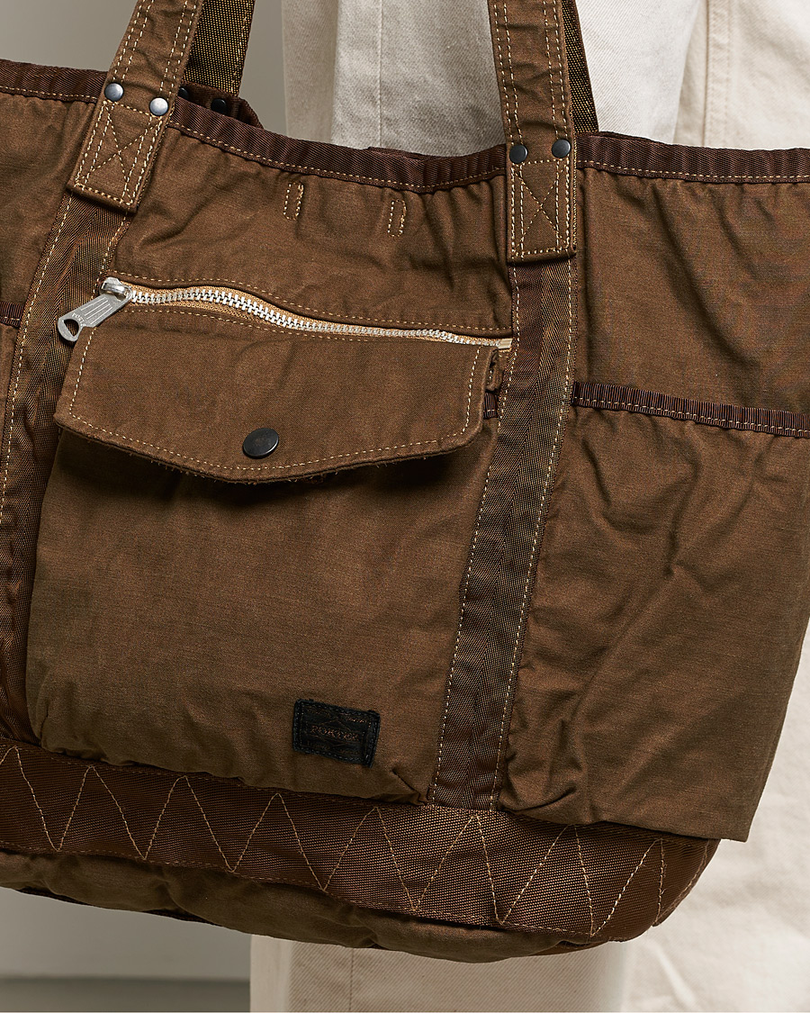 Herren | Porter-Yoshida & Co. Crag Tote Bag Coyote | Porter-Yoshida & Co. | Crag Tote Bag Coyote