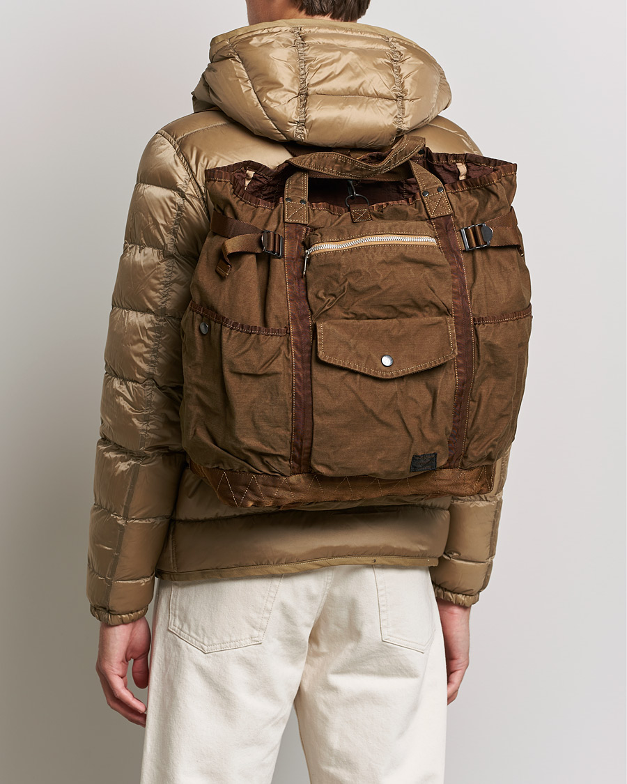 Herren | Porter-Yoshida & Co. Crag 2Way Ruck Sack Coyote | Porter-Yoshida & Co. | Crag 2Way Ruck Sack Coyote