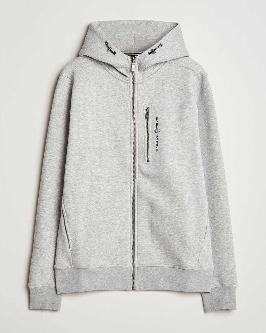 Herren | Pullover | Sail Racing | Bowman Full Zip Hoodie Grey Melange
