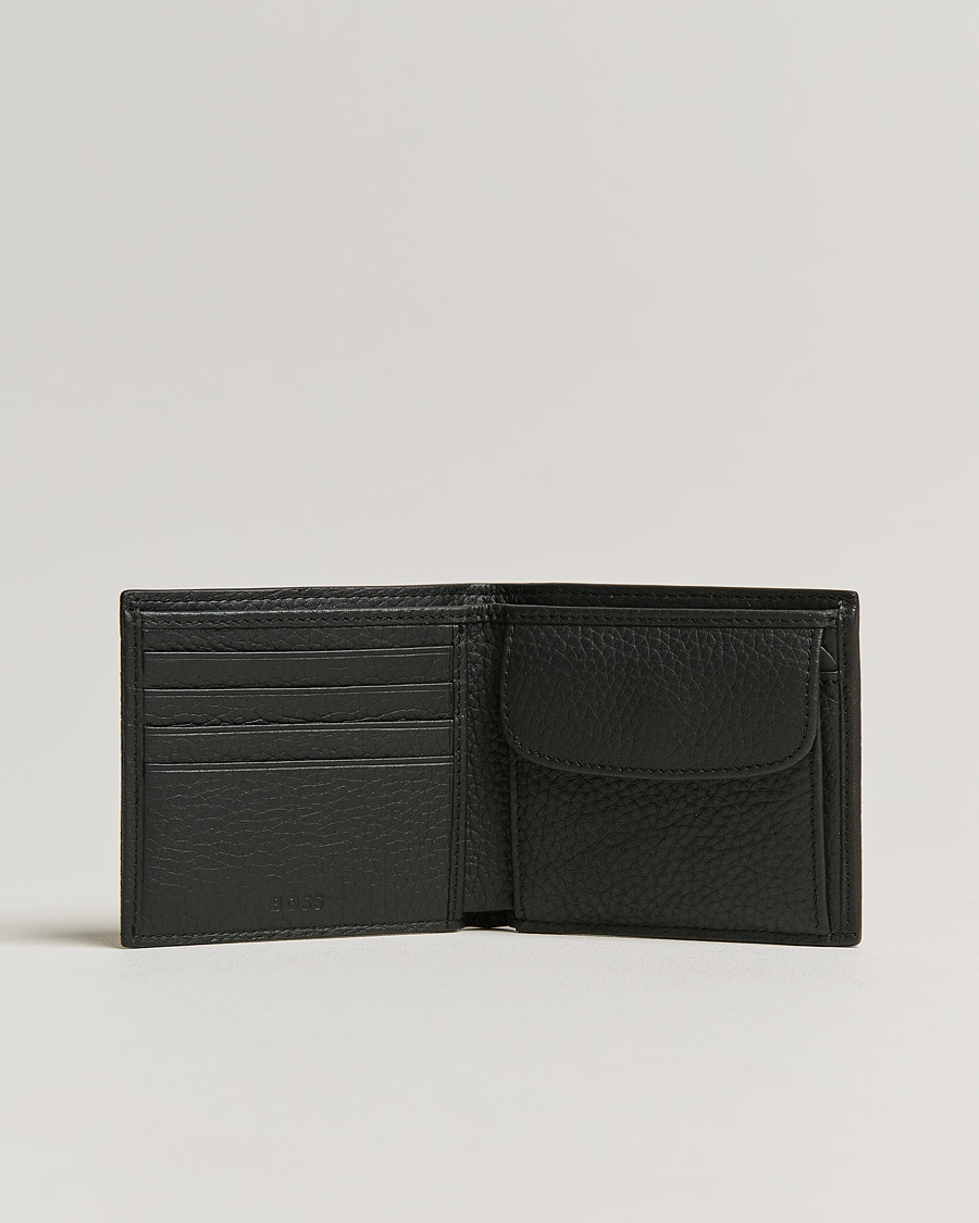 Herren | Geldbörsen | BOSS BLACK | Crosstown Leather Wallet Black
