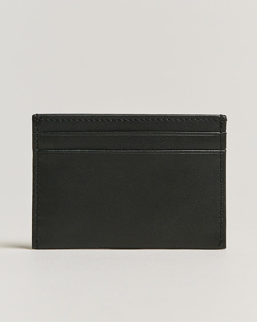 Herr | Plånböcker | BOSS BLACK | Signature Leather Card Holder Black