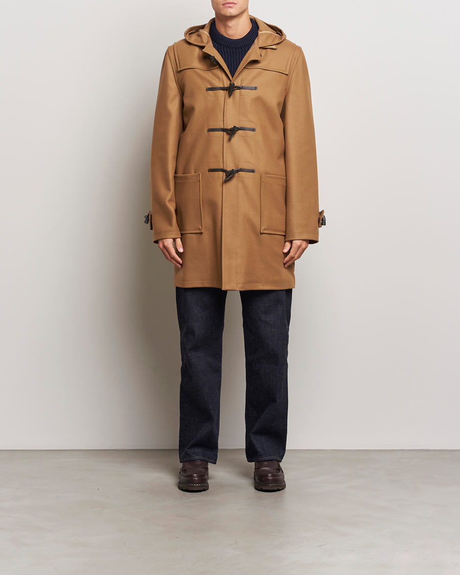 Herren | Jacken | Gloverall | Cashmere Blend Duffle Coat Camel