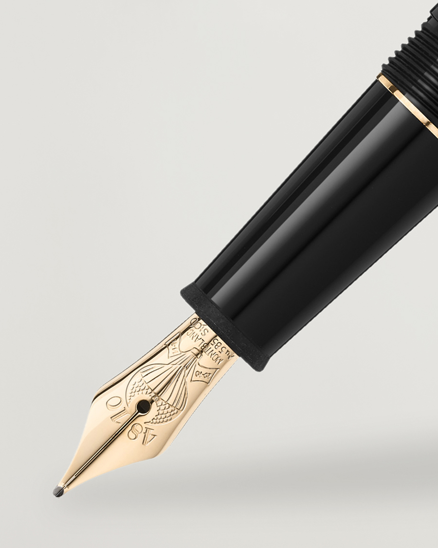 Herren | Stifte | Montblanc | Meisterstück ATW in 80 Days Classique Fountain Pen Black