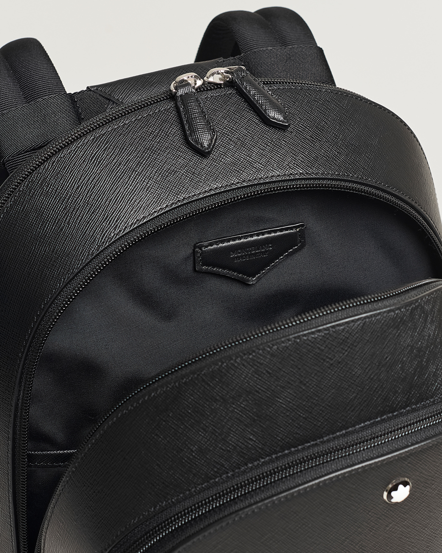 Herren | Montblanc Sartorial Medium Backpack 3 Compartments Black | Montblanc | Sartorial Medium Backpack 3 Compartments Black