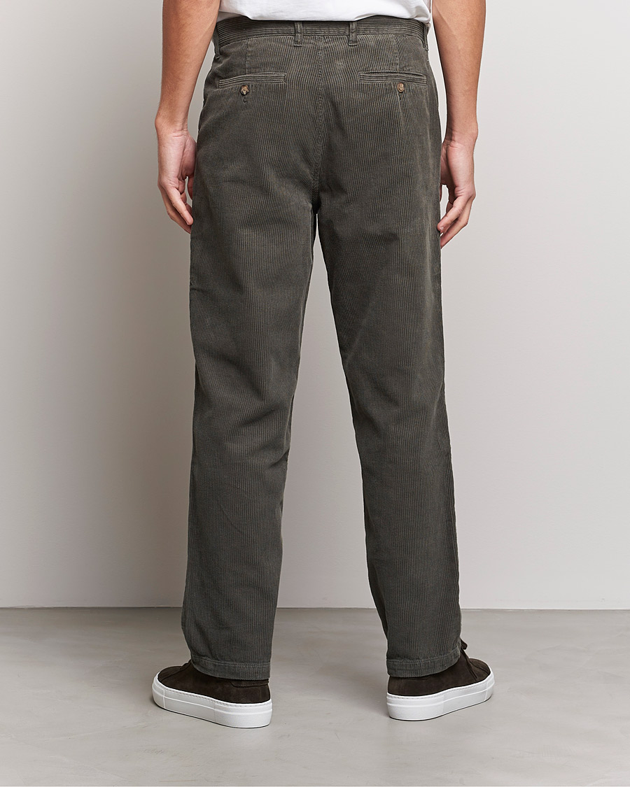 Herren | Hosen | A Day's March | Redwood Corduroy Trousers Olive