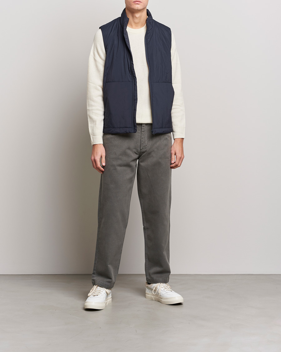 Herren | Hosen | A Day's March | Redwood Cotton/Tencel Trousers Olive