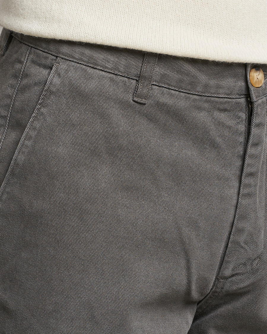 Herren | Hosen | A Day's March | Redwood Cotton/Tencel Trousers Olive