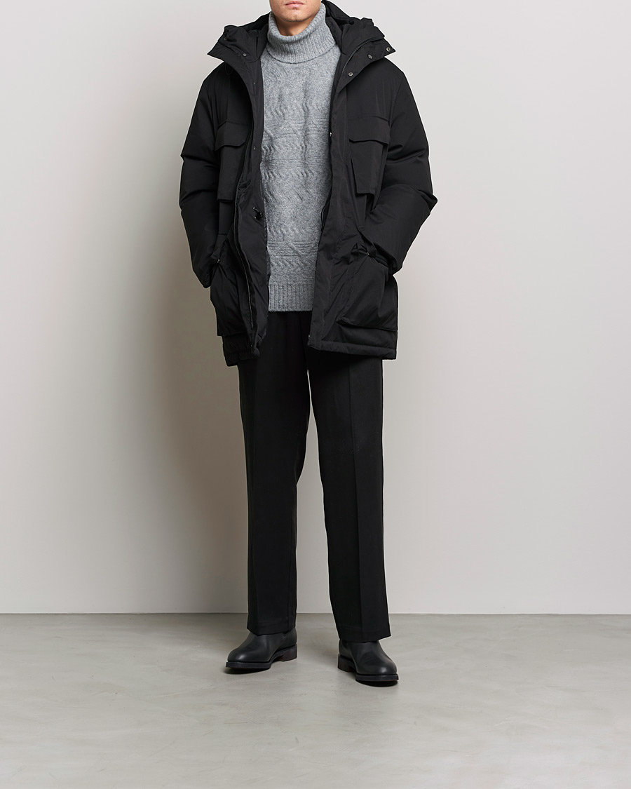 Herren | Jacken | A Day's March | Caraz Puffer Parka Black
