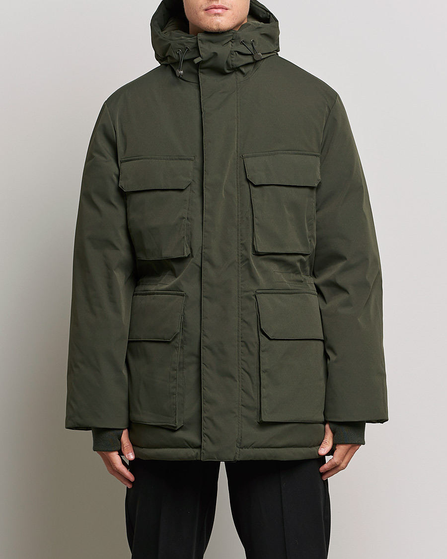 Herren | Jacken | A Day's March | Caraz Puffer Parka Olive